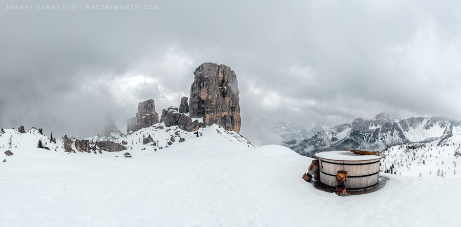 Five towers, Dolomitss, italian alps