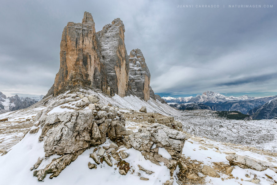 Tre cime di Lavaredo, Dolomites, italian alps